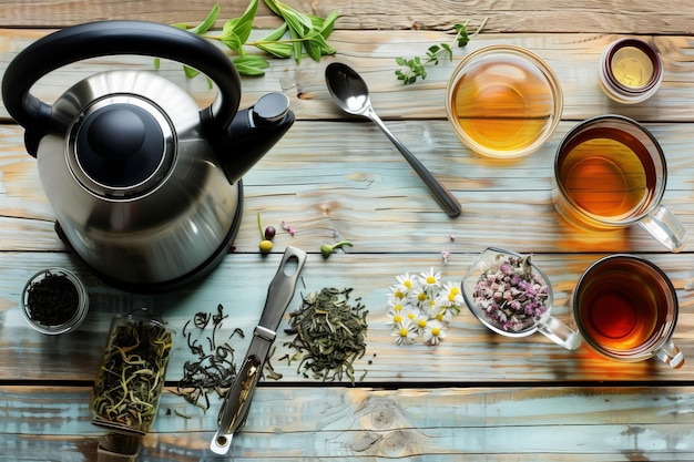 Custom herbal blend development process with botanical specimens